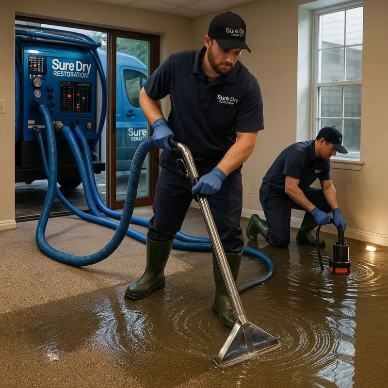 Water Extraction and Removal process in Fort George G Mead Junction, MD